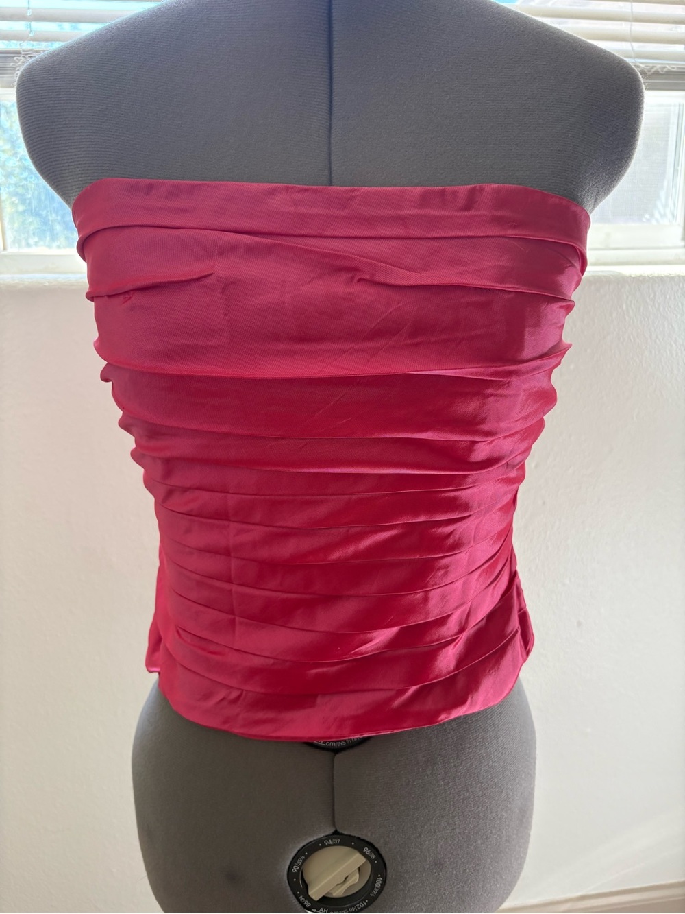 vintage pink corset top
